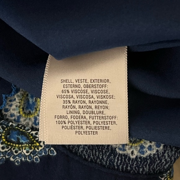 Maeve | Anthropologie sleeveless paisley faux wrap swing midi dress size… - Picture 15 of 16